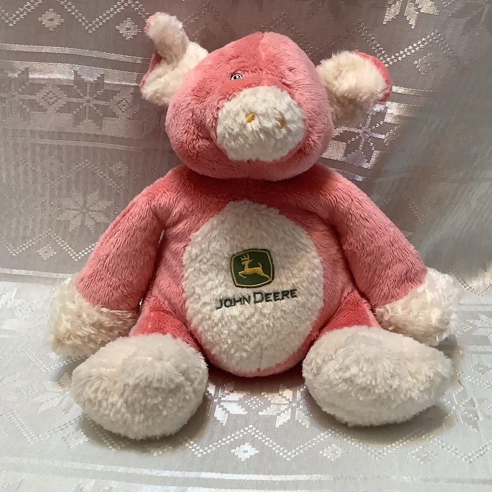 John Deere Pig 2006 Plush Animated Talking Moving Goggles Oinks